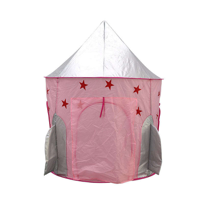 Pop-up Rocket Boat Tent Use Portable Folding Playhouse Kids Play Tent Outdoor Indoor Toys